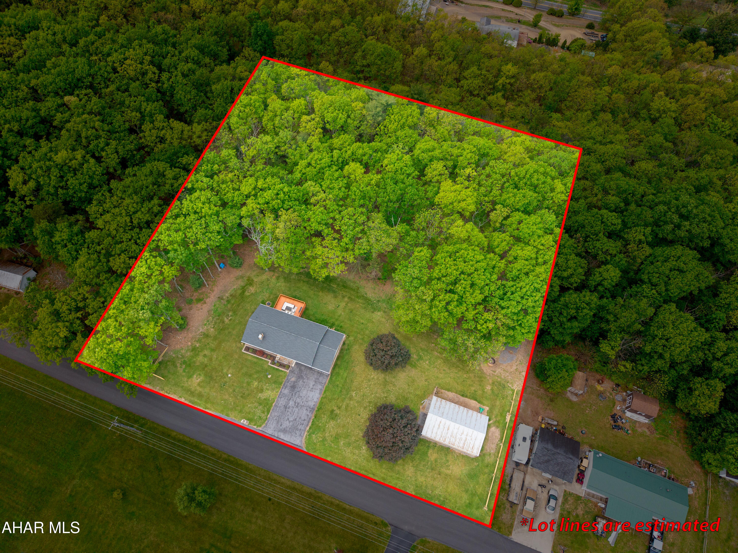 473 Calhoun Road Everett, PA 15537 - Photo 3 of 45 an aerial view of a garden