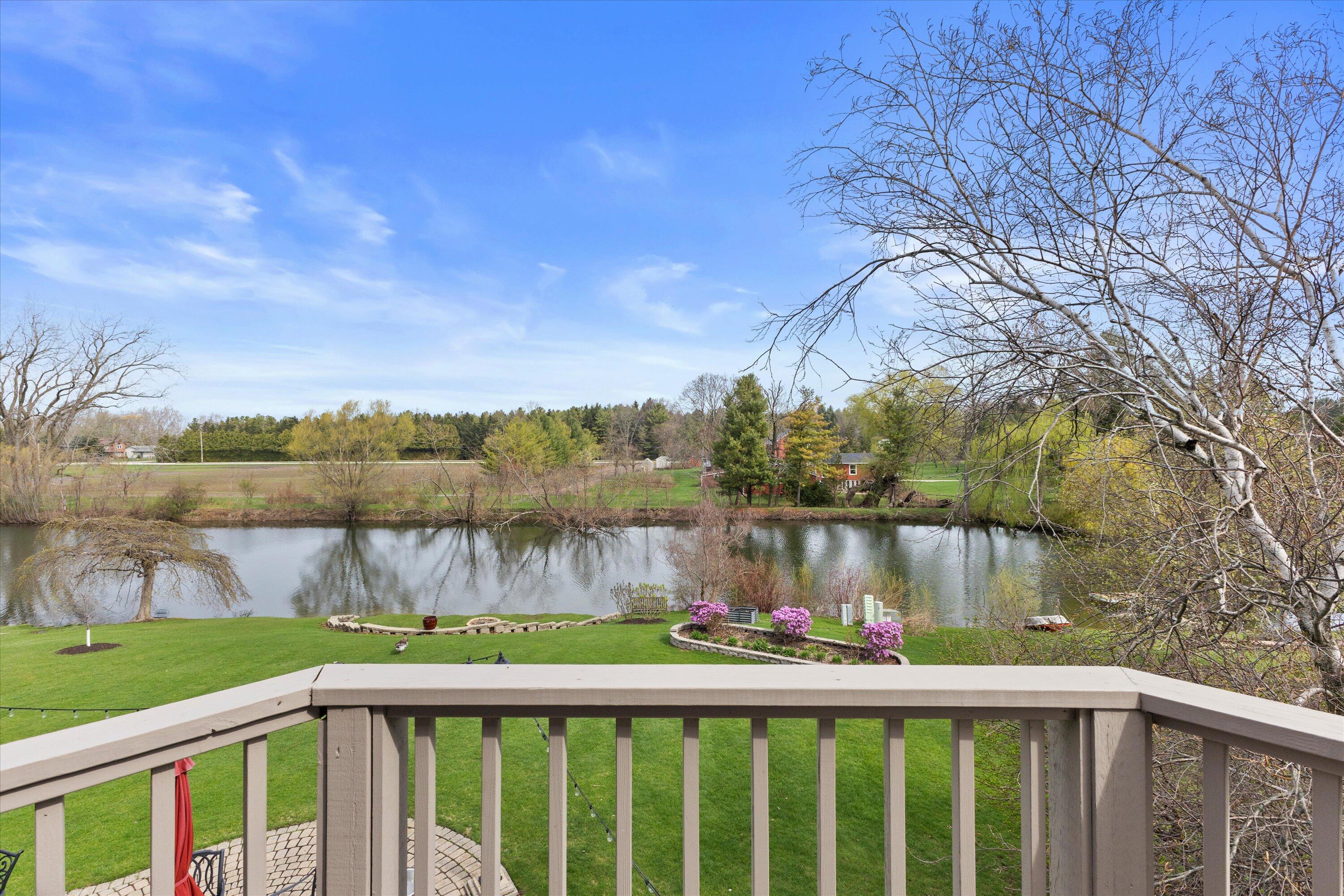 1218 5 Mile Road Caledonia, WI 53402 - Photo 32 of 48 Primary Suite Balcony