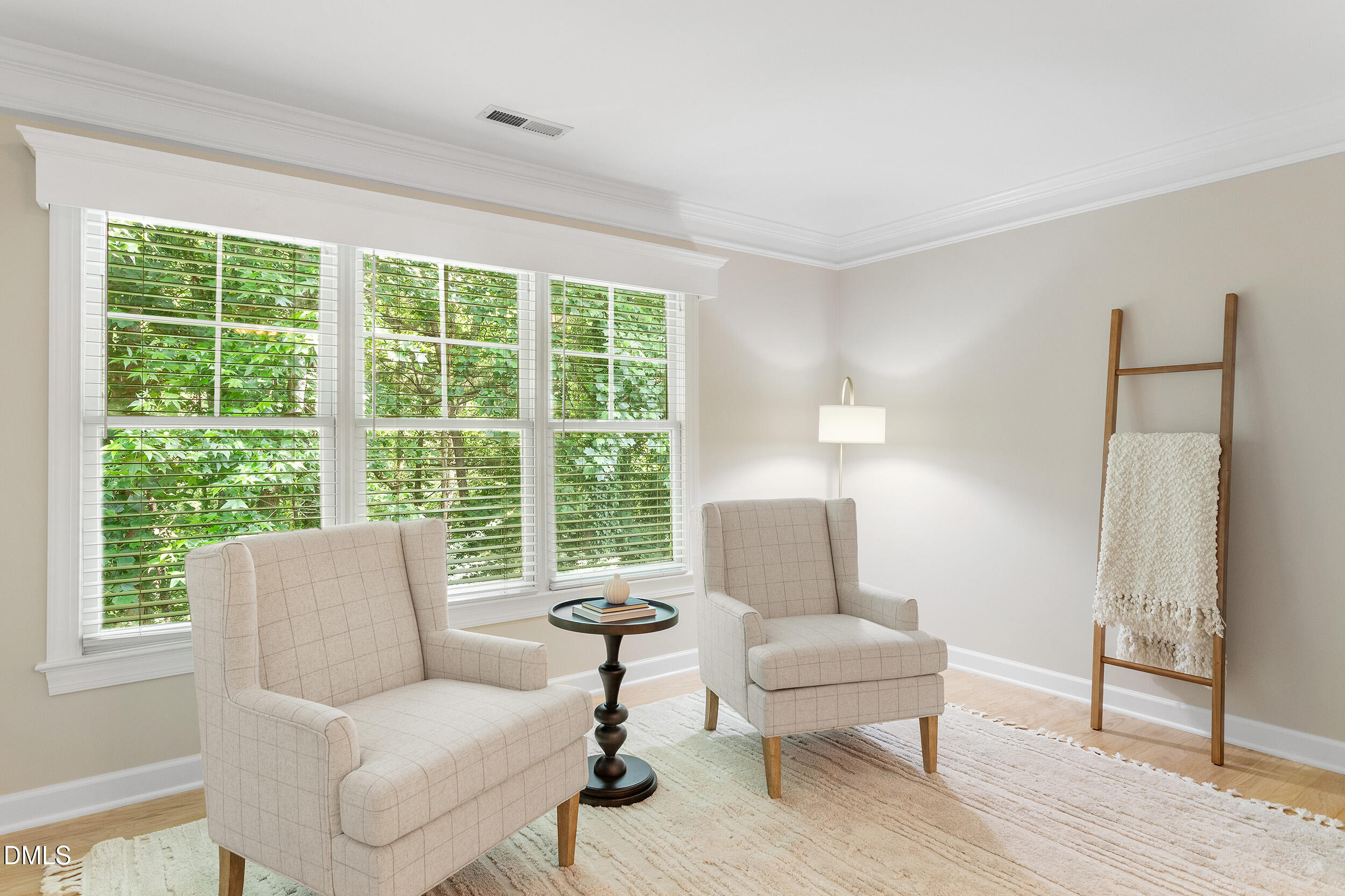 4724 Ludwell Branch Court Raleigh, NC 27612 - Photo 38 of 72 a living room with furniture and a large window