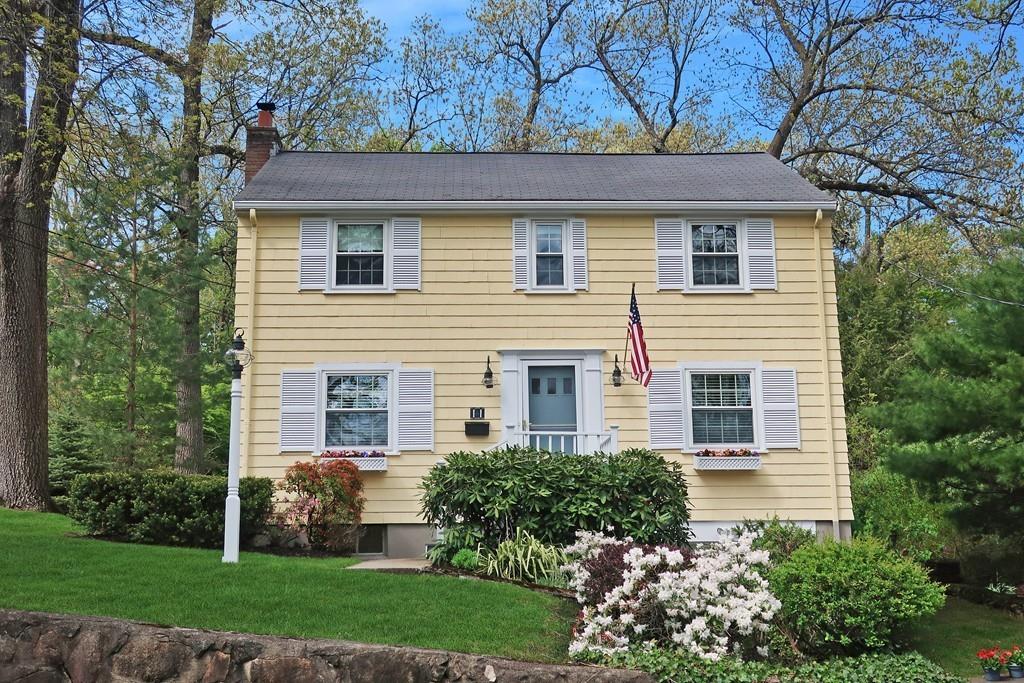11 Prospect Hill Road Lexington, MA 02421 - Photo 24 of 24 a view of a house with a yard