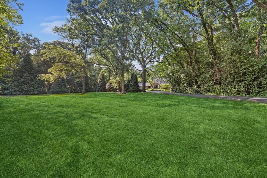 321 Oak Brook Road Oak Brook, IL 60523 - Photo 3 of 40 a view of green field with trees in the background
