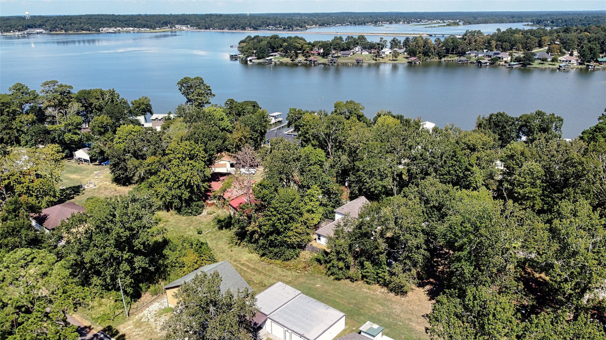 225 Basil Livingston, TX 77351 - Photo 20 of 22 an aerial view of a houses with ocean view