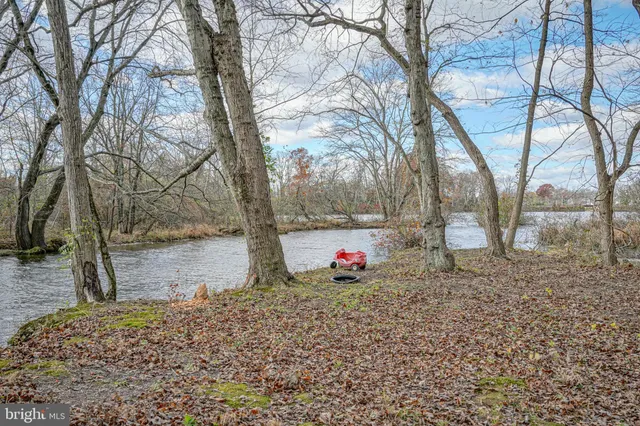 a view of yard with tree and wooden fence