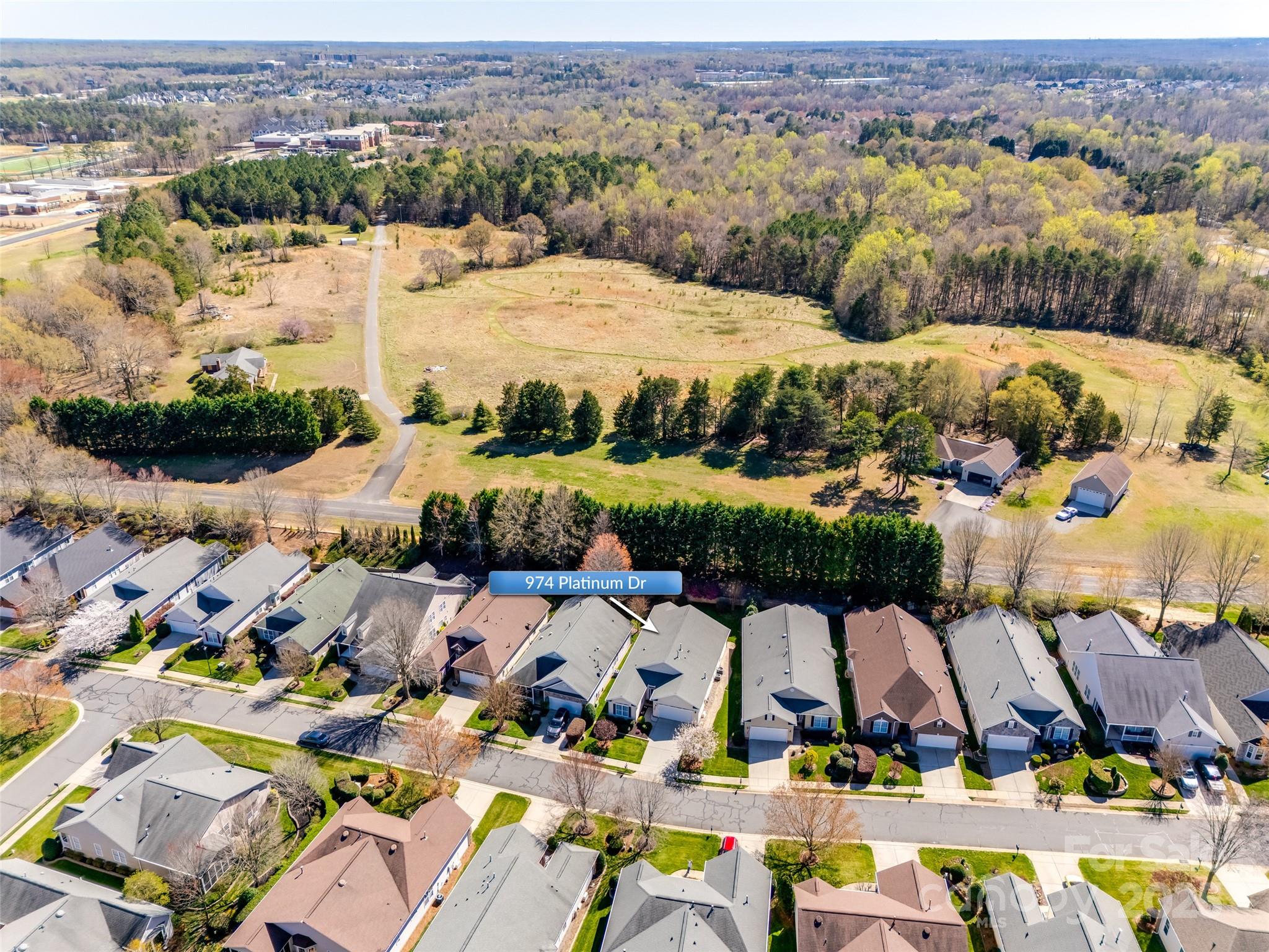 974 Platinum Drive Fort Mill, SC 29708 - Photo 32 of 48 an aerial view of multiple house
