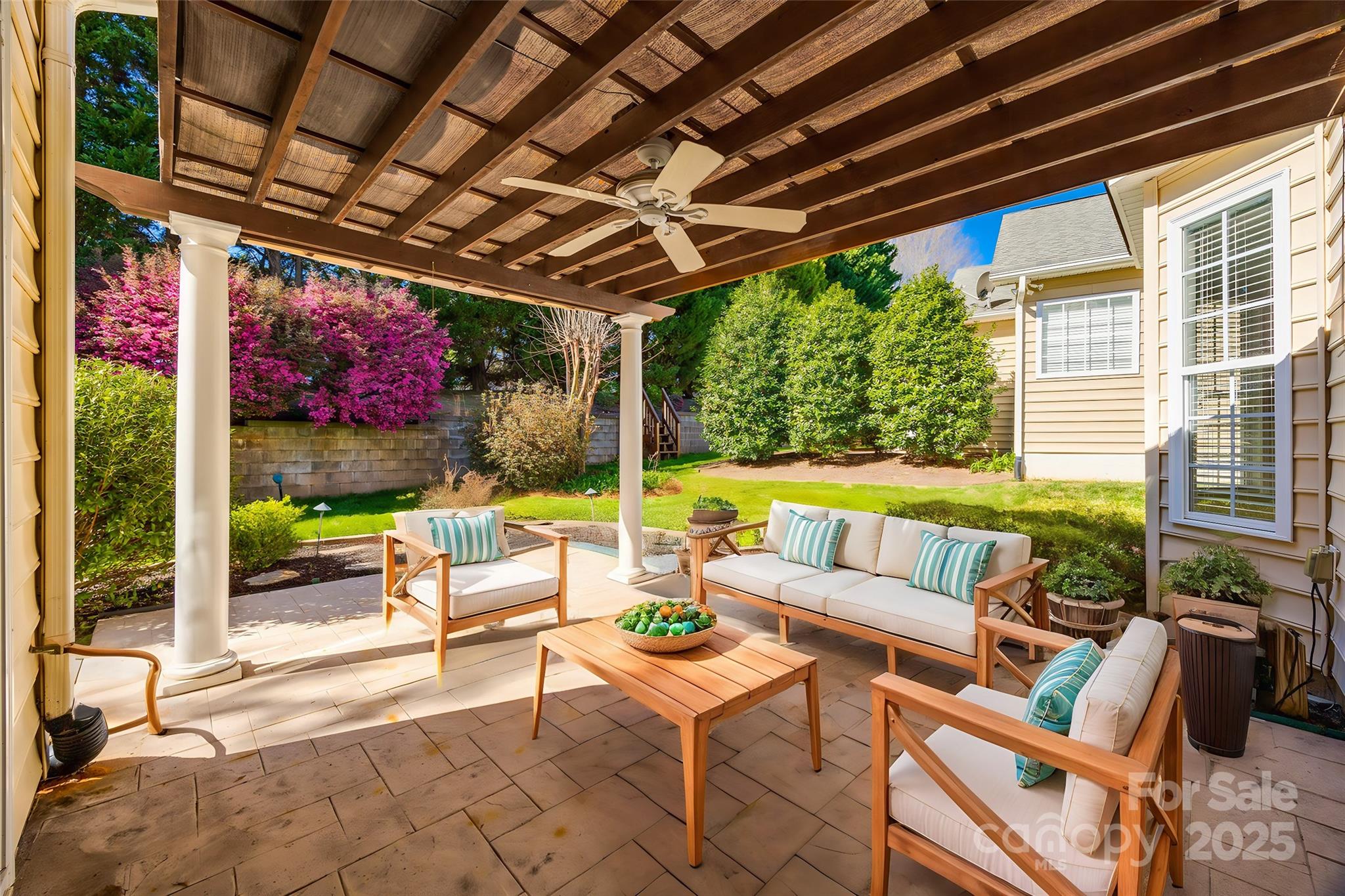974 Platinum Drive Fort Mill, SC 29708 - Photo 35 of 48 a outdoor living space with furniture and garden view