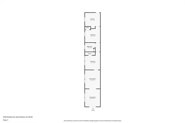 $1,000 | 2749 Verbena Street, New Orleans, LA 70122