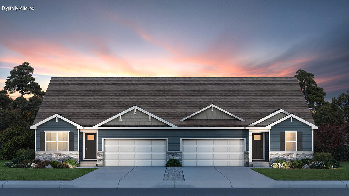 802 Concord Circle, Unit B Burlington, WI 53105 - Photo 2 of 16 Taylor exterior rendering Schaefer