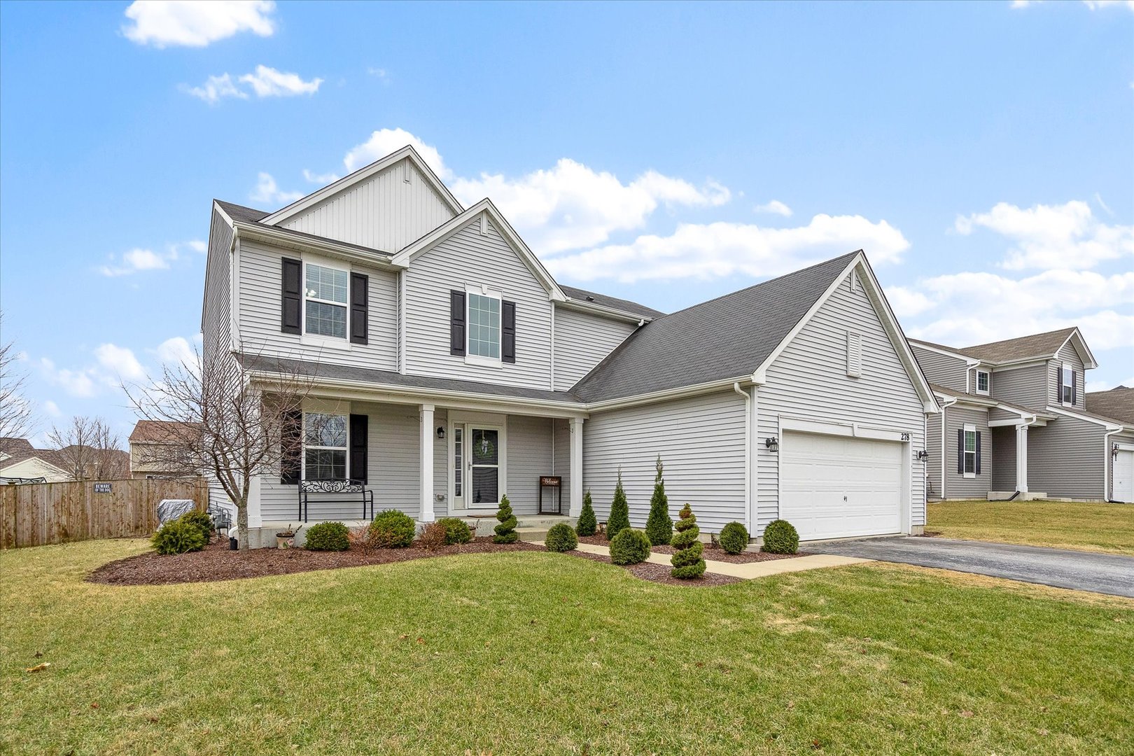 278 Windett Ridge Road Yorkville, IL 60560 - Photo 1 of 31 a view of a house with swimming pool and a yard