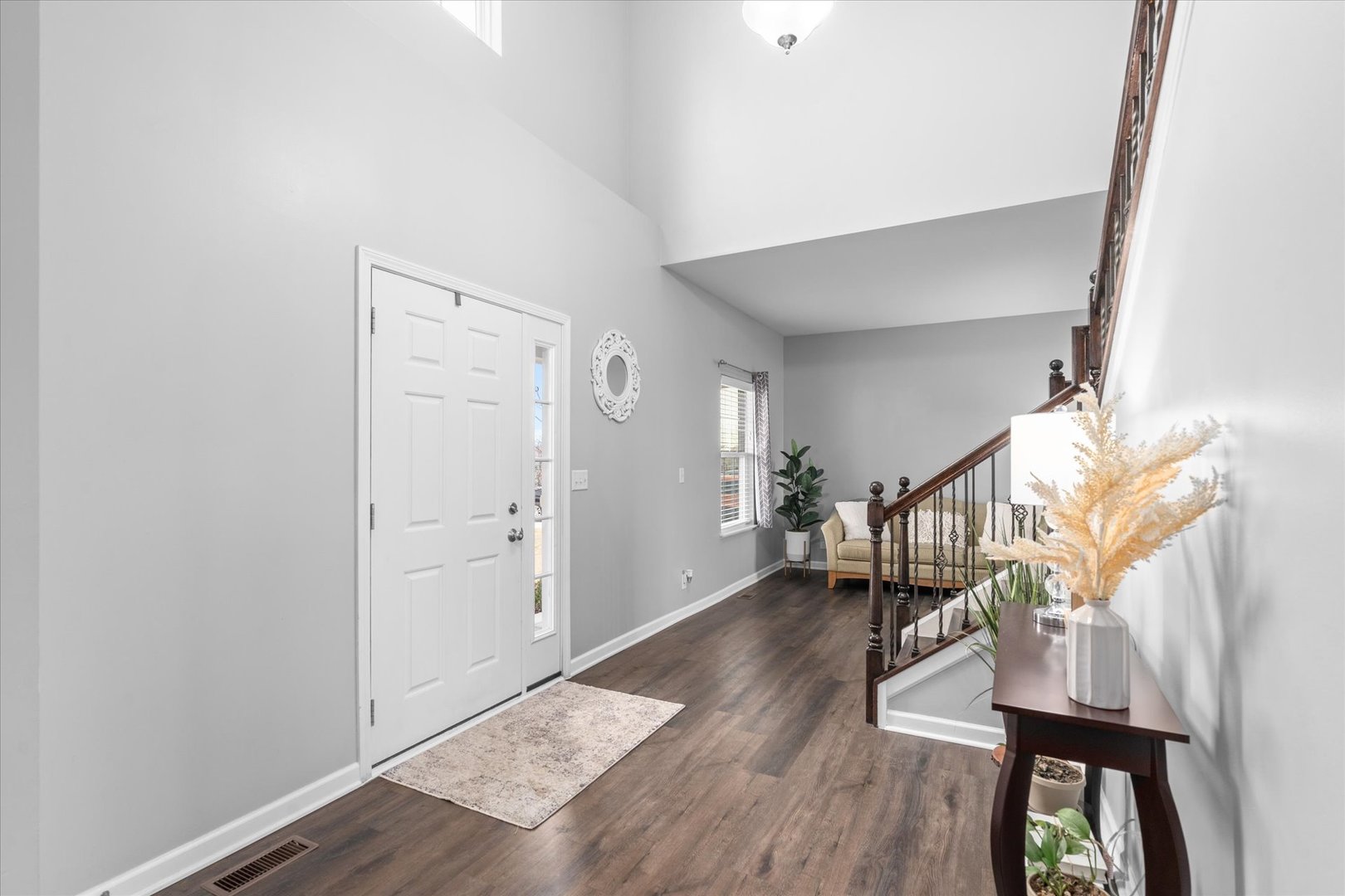 278 Windett Ridge Road Yorkville, IL 60560 - Photo 3 of 31 a view of entryway with wooden floor