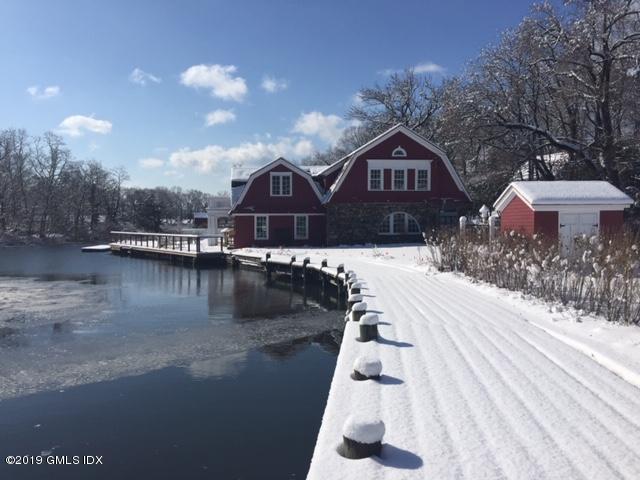 350 Riverside Avenue, Unit B Riverside, CT 06878 - Photo 2 of 15 a house view with a lake view