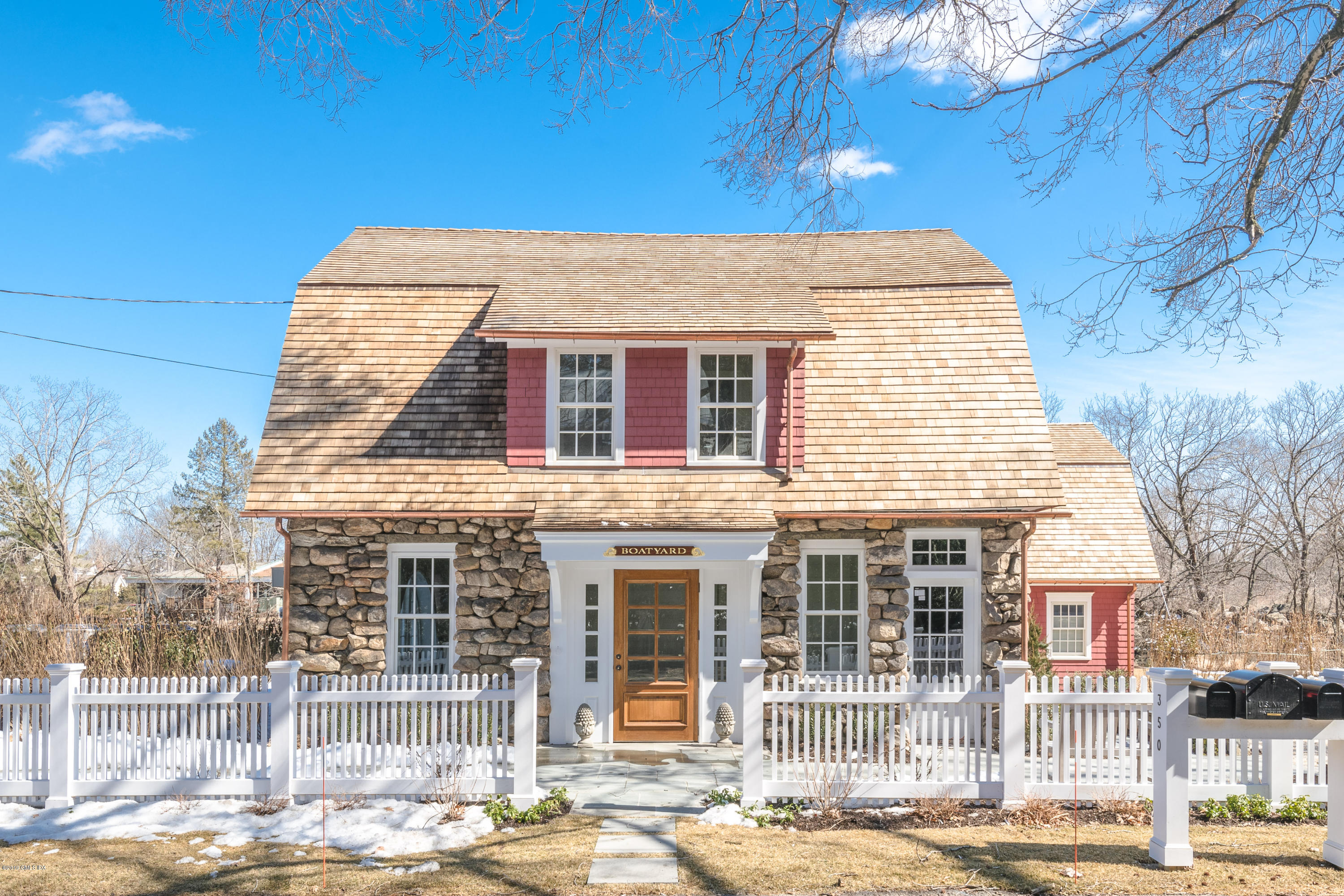 350 Riverside Avenue, Unit B Riverside, CT 06878 - Photo 3 of 15 a front view of a house