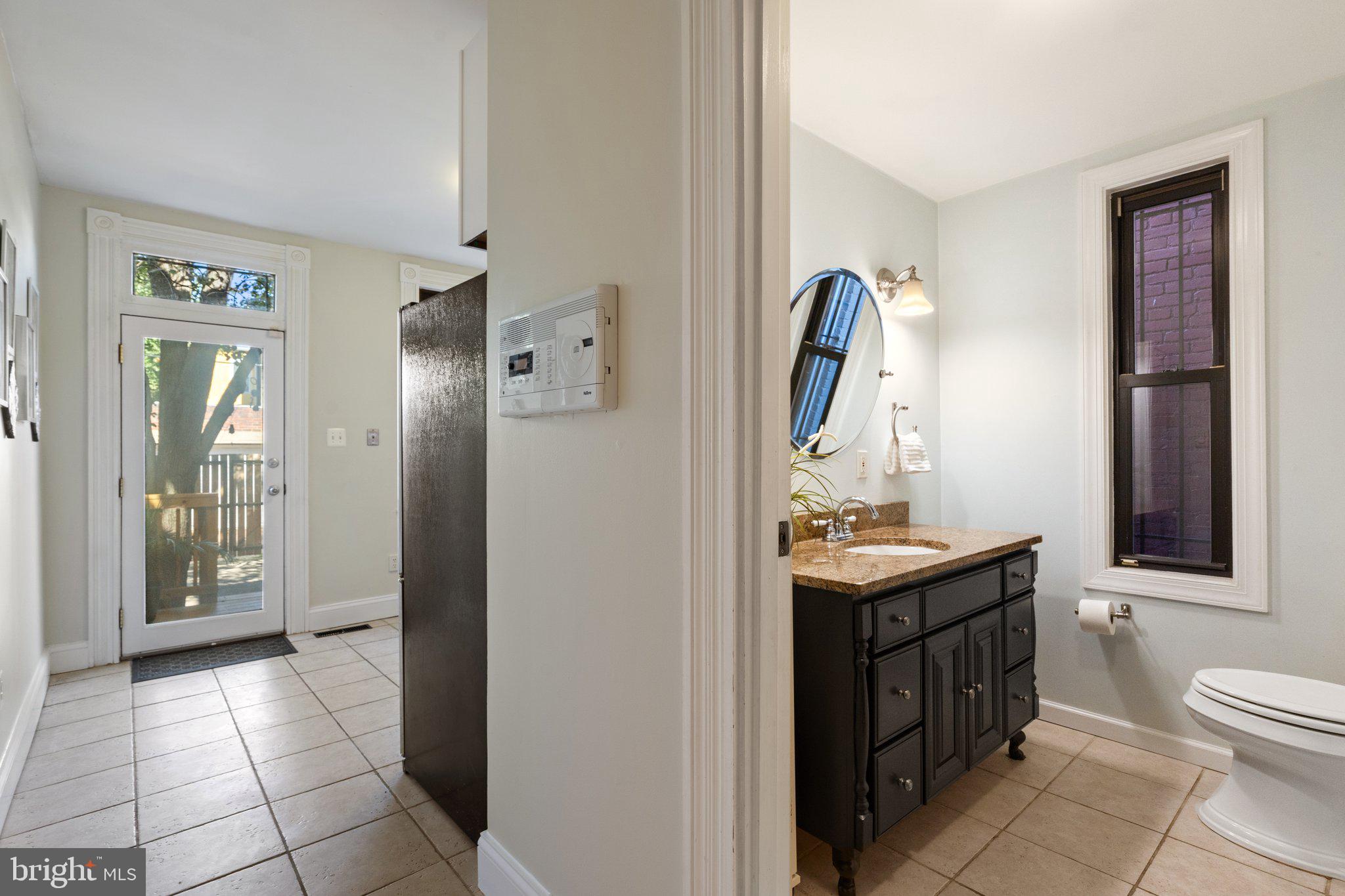 1619 Marion Street Northwest Washington, DC 20001 - Photo 13 of 41 Convenient powder room