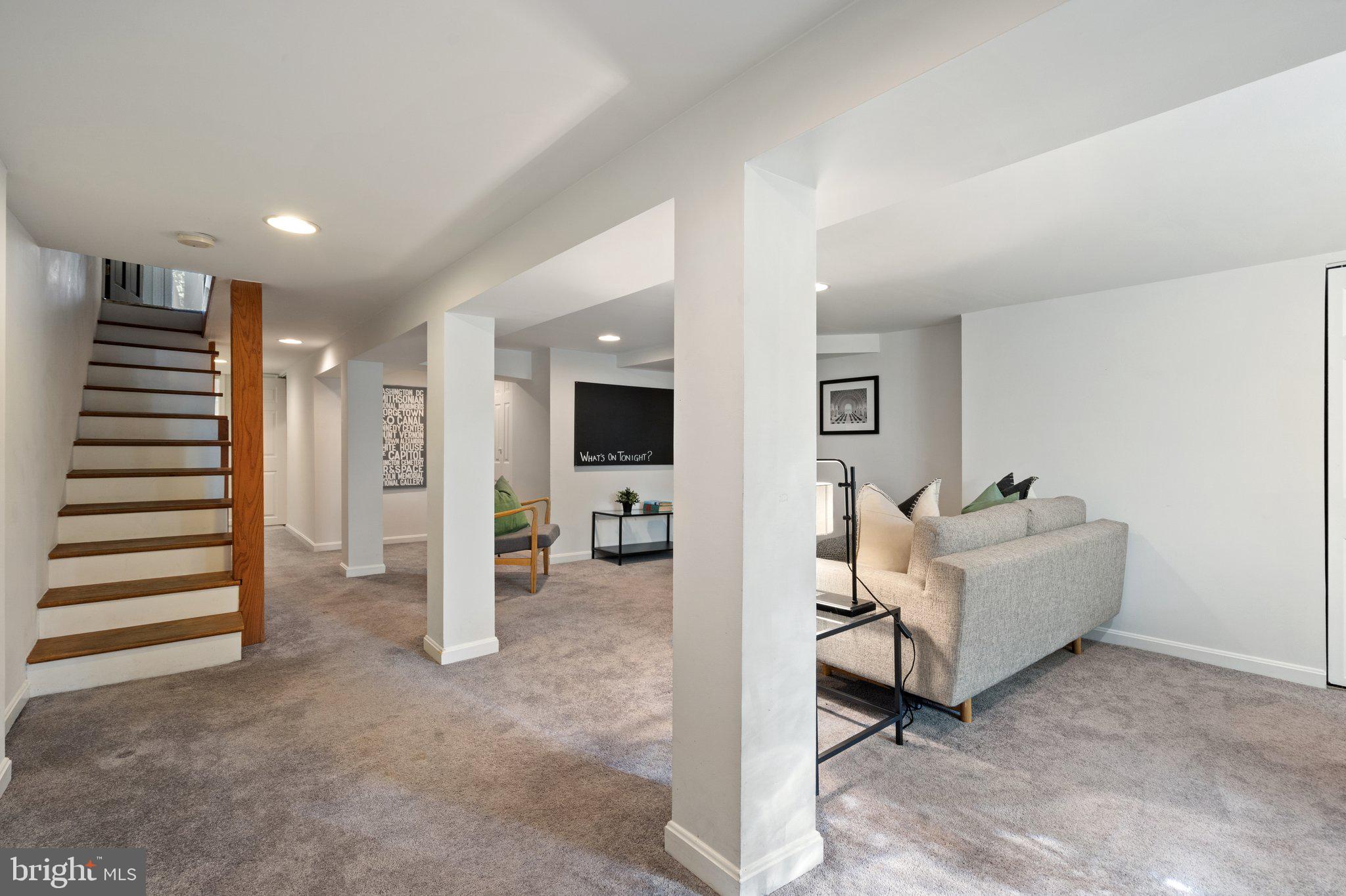 1619 Marion Street Northwest Washington, DC 20001 - Photo 28 of 41 Full footprint lower level