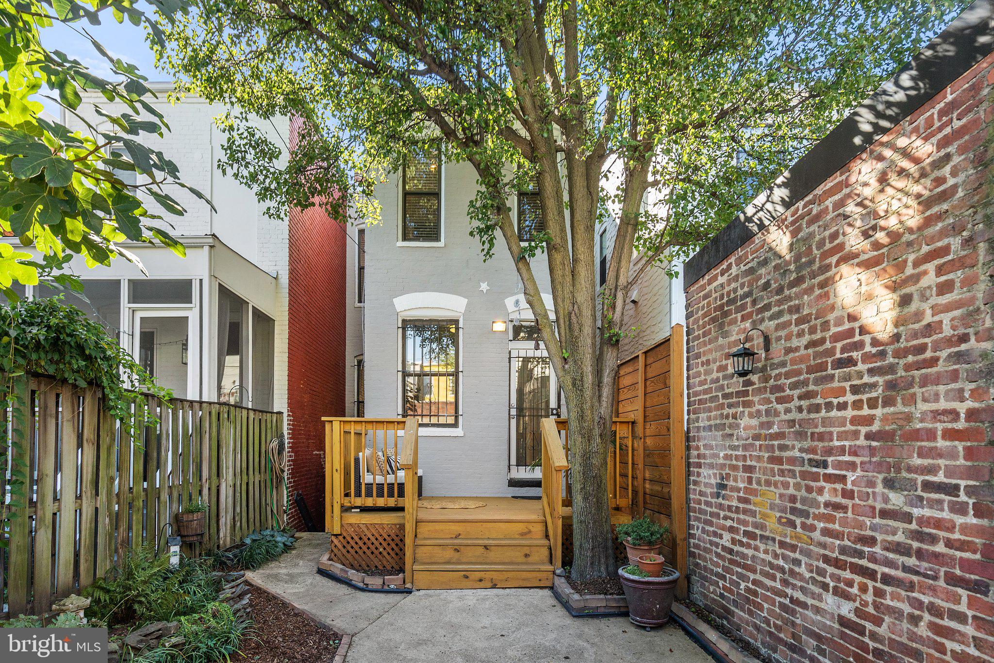 1619 Marion Street Northwest Washington, DC 20001 - Photo 39 of 41 Rear yard
