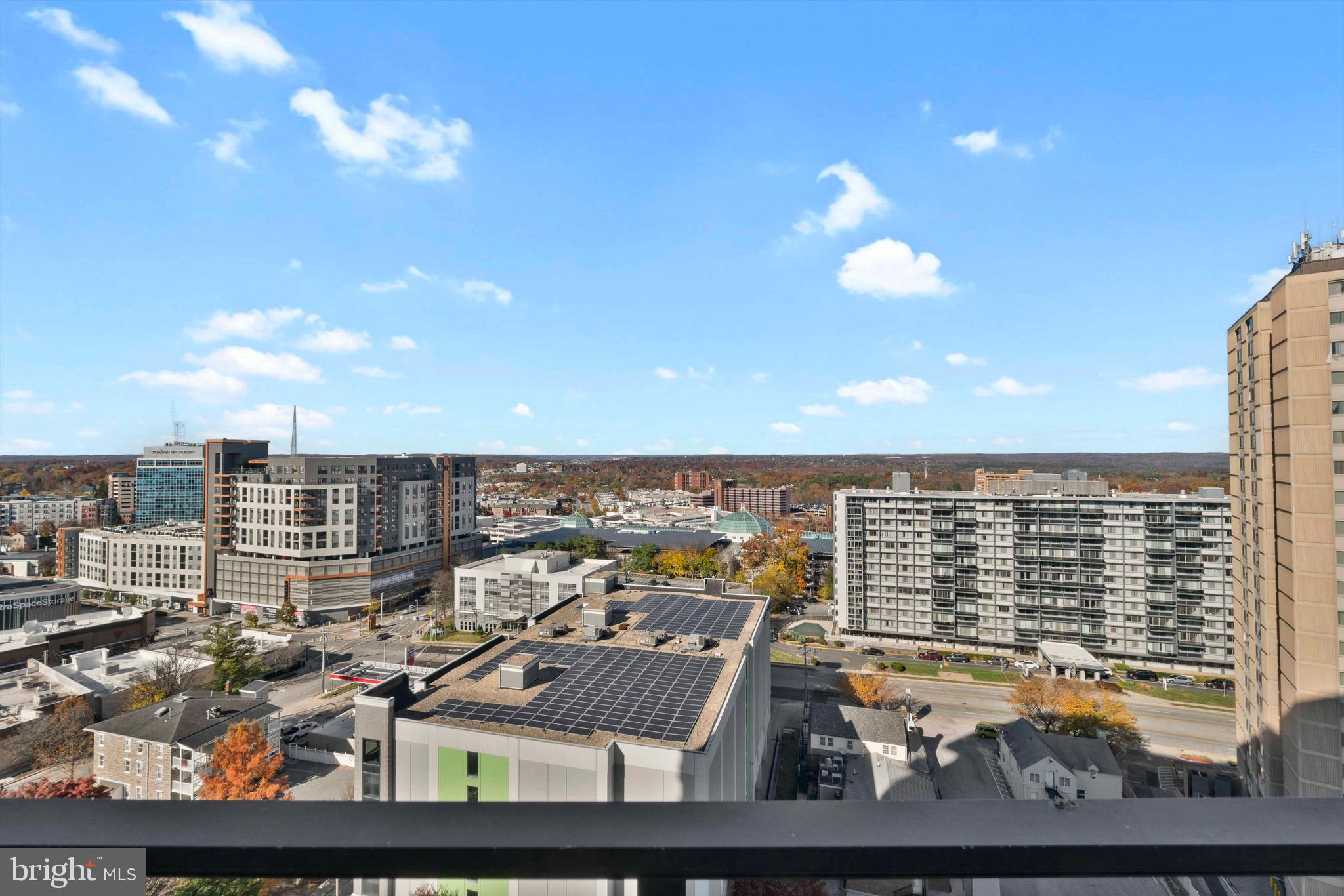 205 East Joppa Road, Unit 1902 Towson, MD 21286 - Photo 11 of 27 a view of city with tall buildings