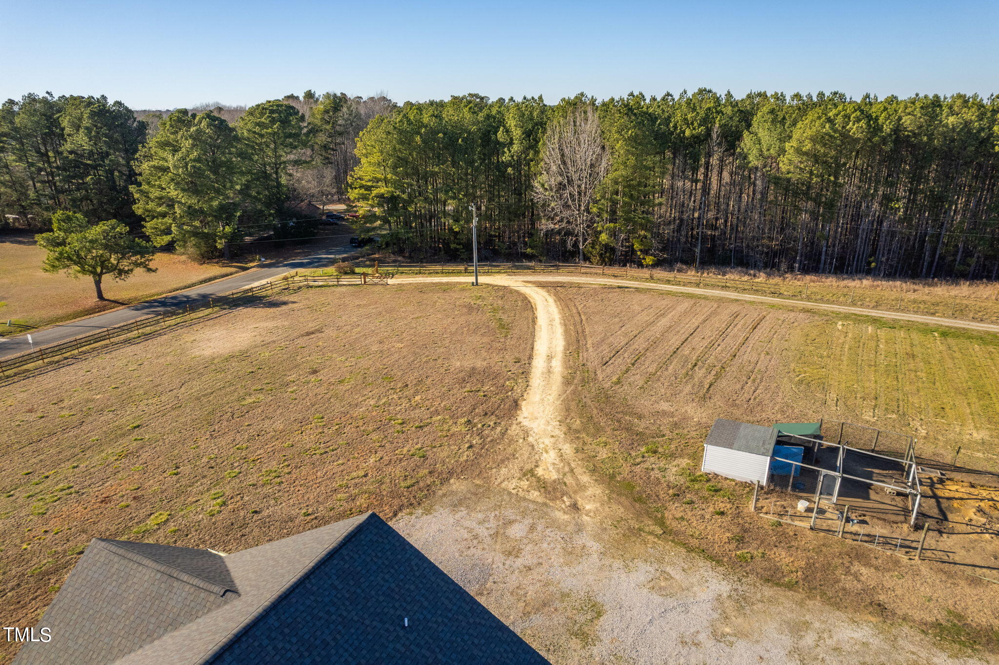 1428 Spring Valley Lake Road Henderson, NC 27537 - Photo 43 of 92 Left side view over the home and side driveway