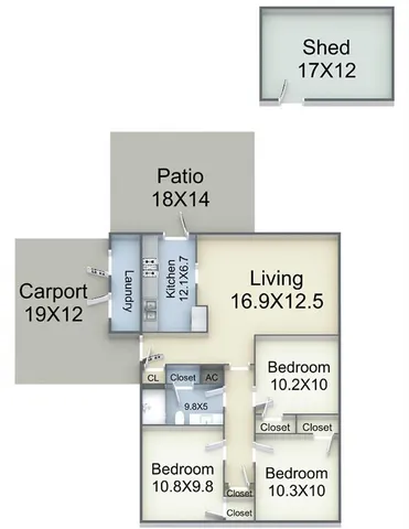 $209,000 | 300 Sophia Street, River Ridge, LA 70123