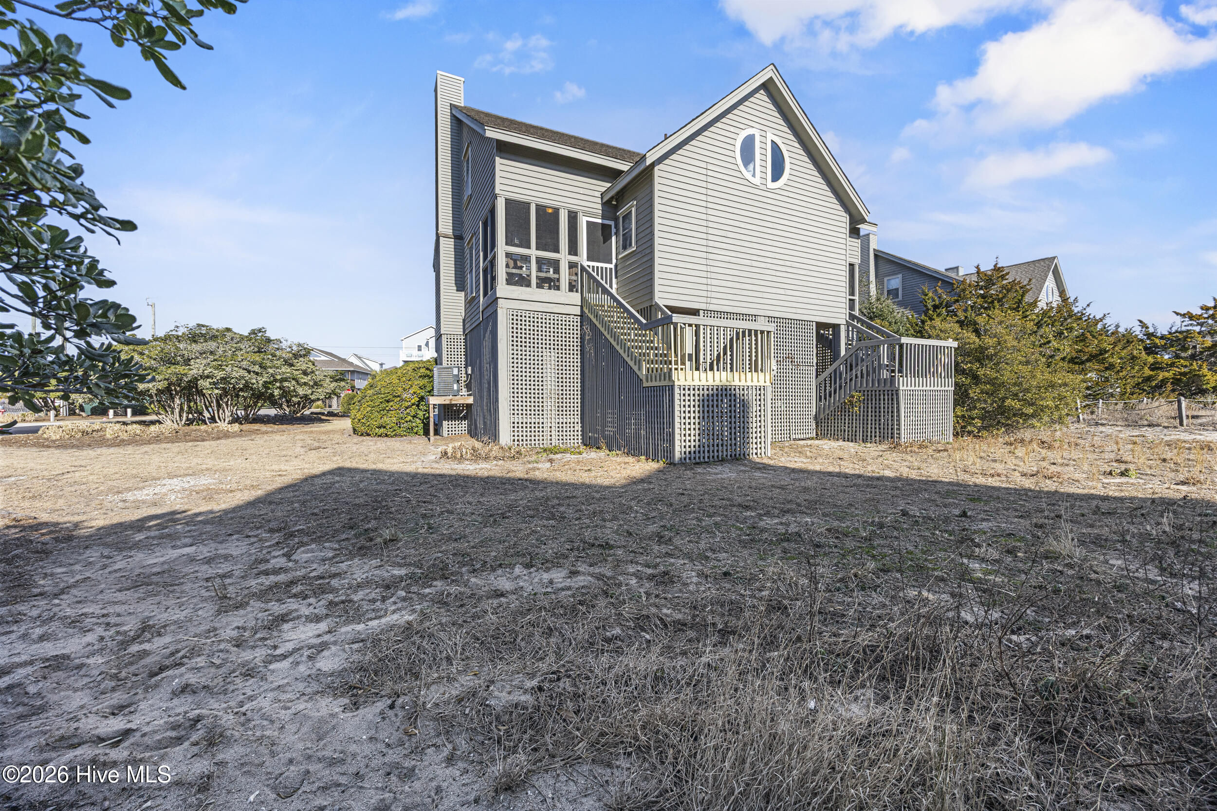 2123 Inlet Avenue, Unit B Topsail Beach, NC 28445 - Photo 37 of 58 46_back exterior