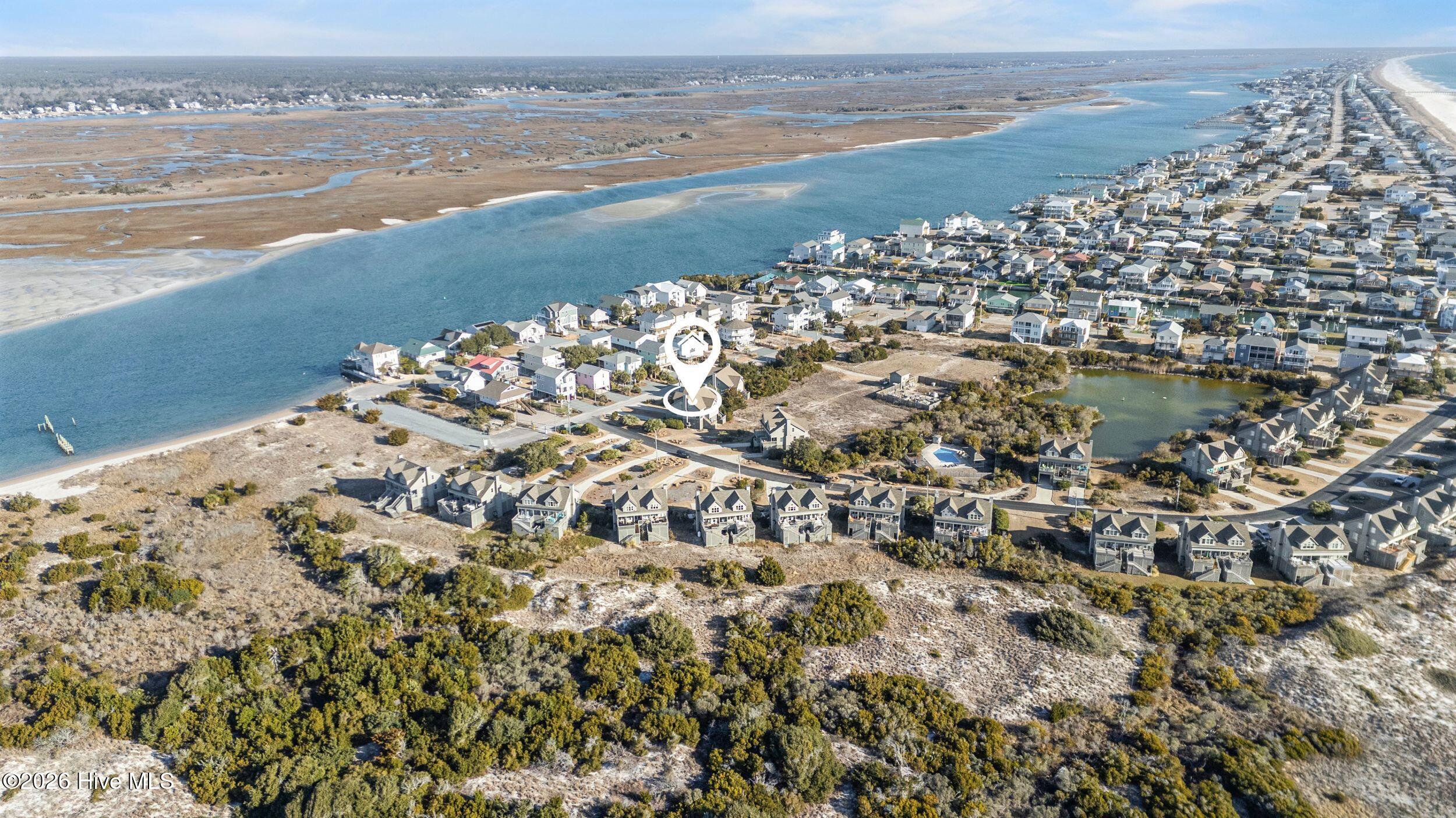 2123 Inlet Avenue, Unit B Topsail Beach, NC 28445 - Photo 45 of 58 62_drone