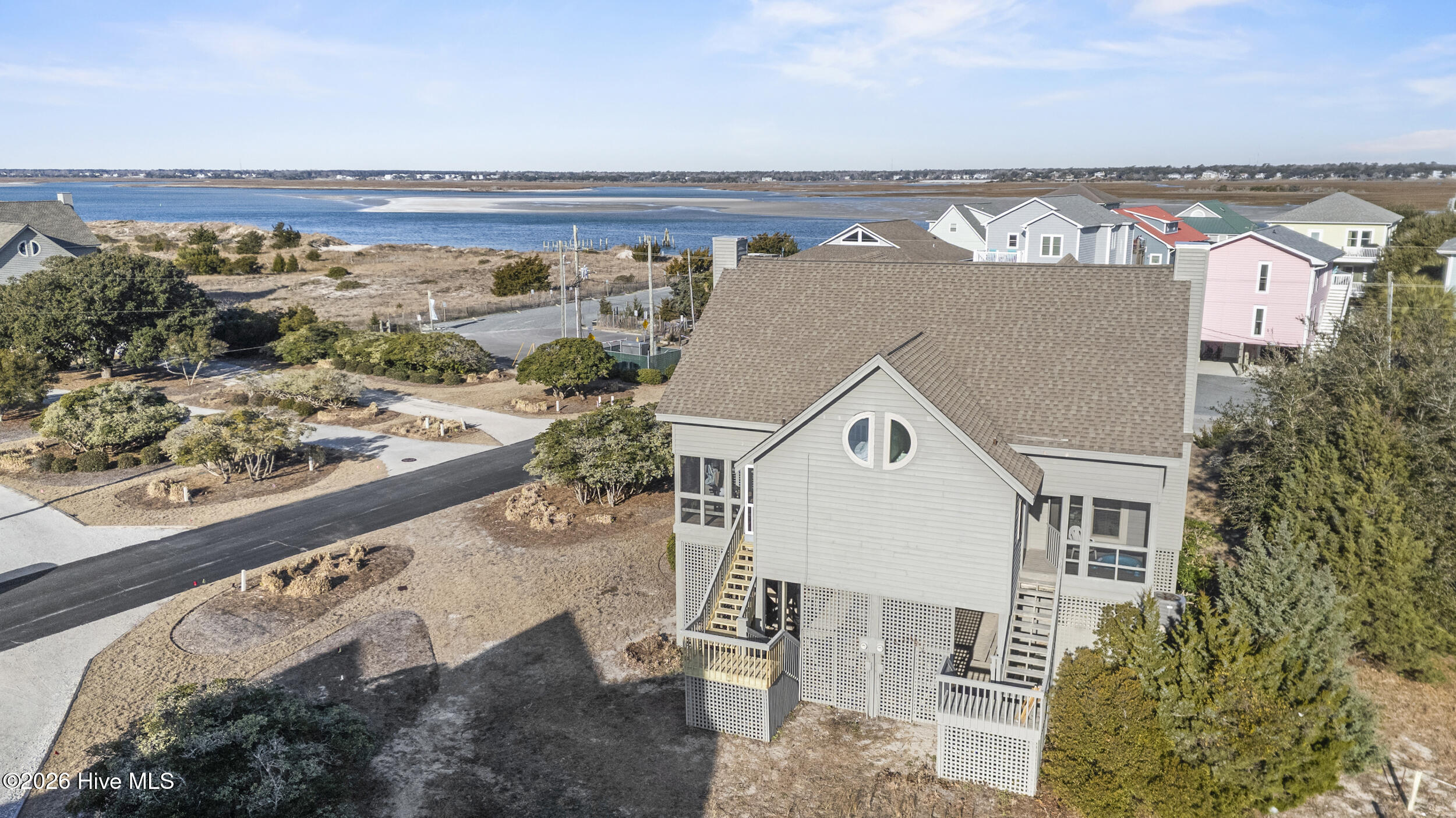 2123 Inlet Avenue, Unit B Topsail Beach, NC 28445 - Photo 53 of 58 54_drone
