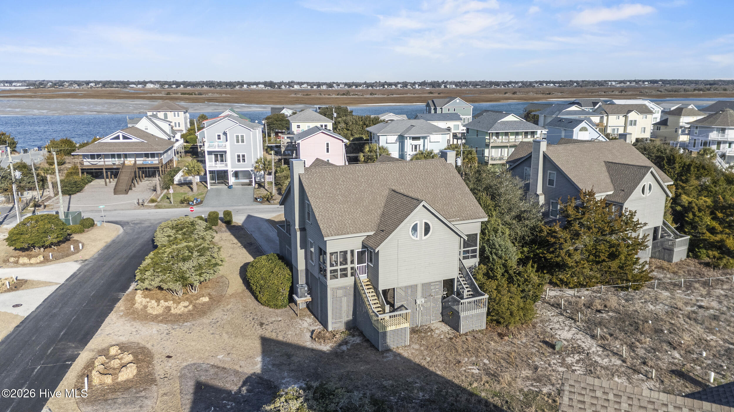 2123 Inlet Avenue, Unit B Topsail Beach, NC 28445 - Photo 54 of 58 52_drone