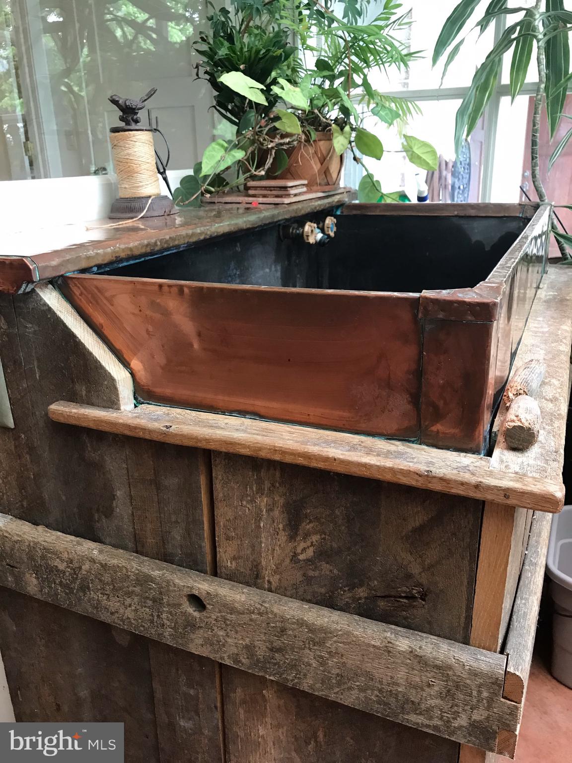 984 Morgan Grove Road Shepherdstown, WV 25443 - Photo 30 of 85 Copper Sink relocated from Old House