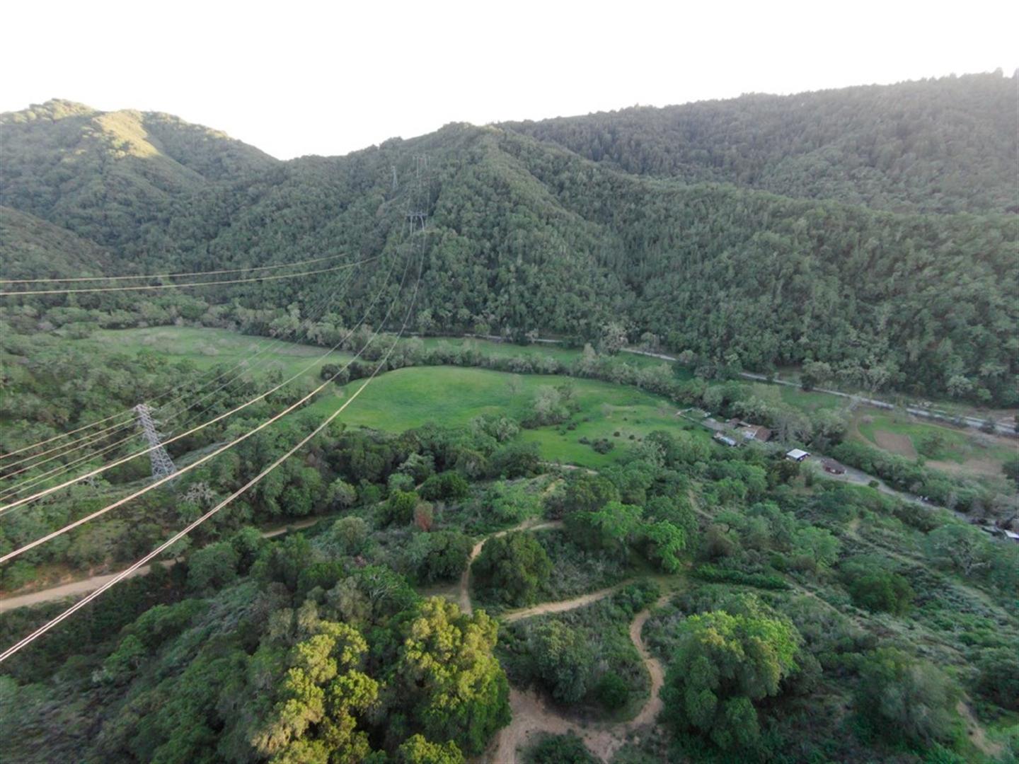 7550 Whitehurst Road Gilroy, CA 95020 - Photo 45 of 49 a view of a lush green forest with trees and some houses
