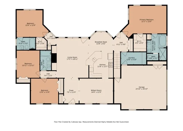 a view of a street with a big yard