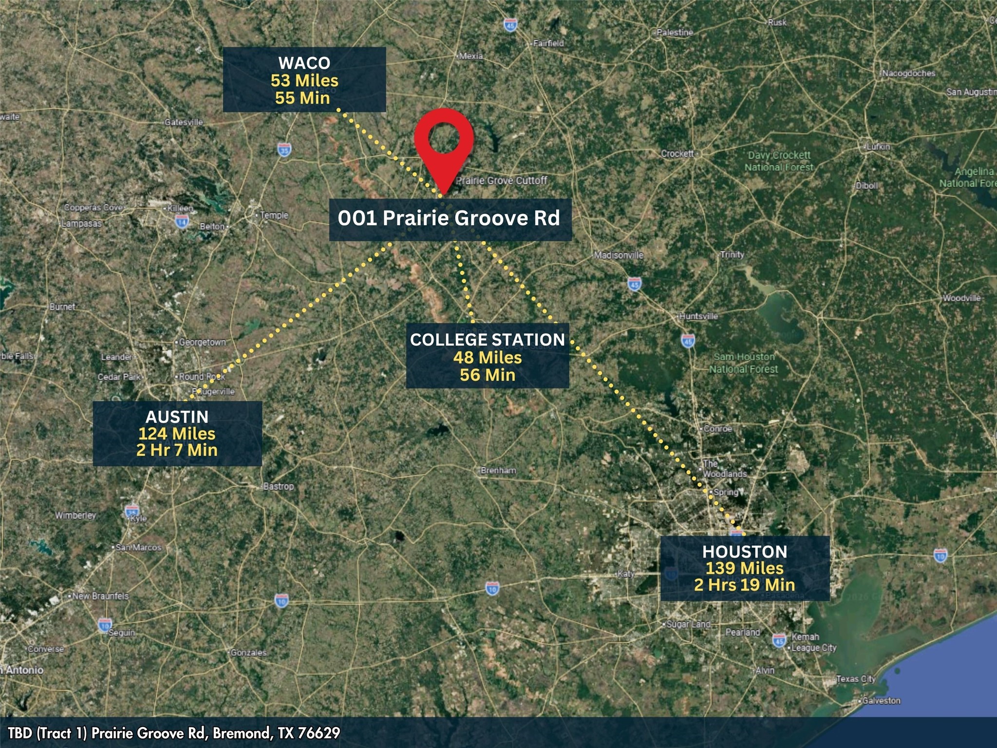 1 Prairie Grove Road Bremond, TX 76629 - Photo 2 of 24 Near Fort Parker State Park for recreation and nature