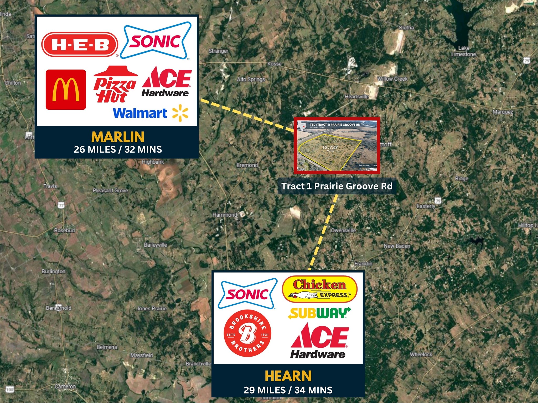 1 Prairie Grove Road Bremond, TX 76629 - Photo 3 of 24 Close to Franklin Drive Thru Safari for family-friendly fun and other amenities