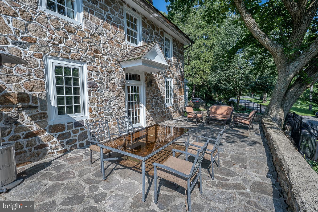 2207 Chester Springs Road Chester Springs, PA 19425 - Photo 54 of 67 large front slate patio