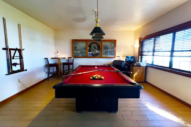 a room with furniture and window