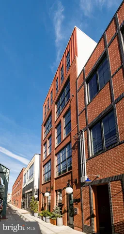 a front view of a building