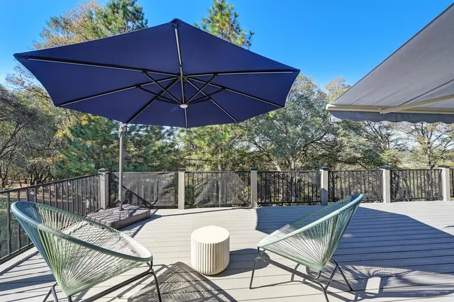 a view of a lake with a mountain view