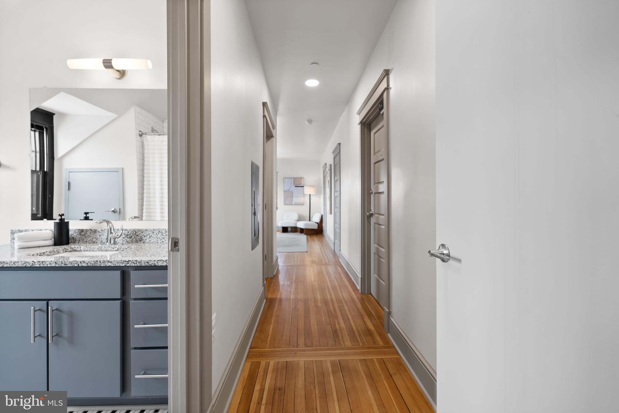 9071 Power House Road, Unit 101 Lorton, VA 22079 - Photo 17 of 47 The primary suite is upstairs.