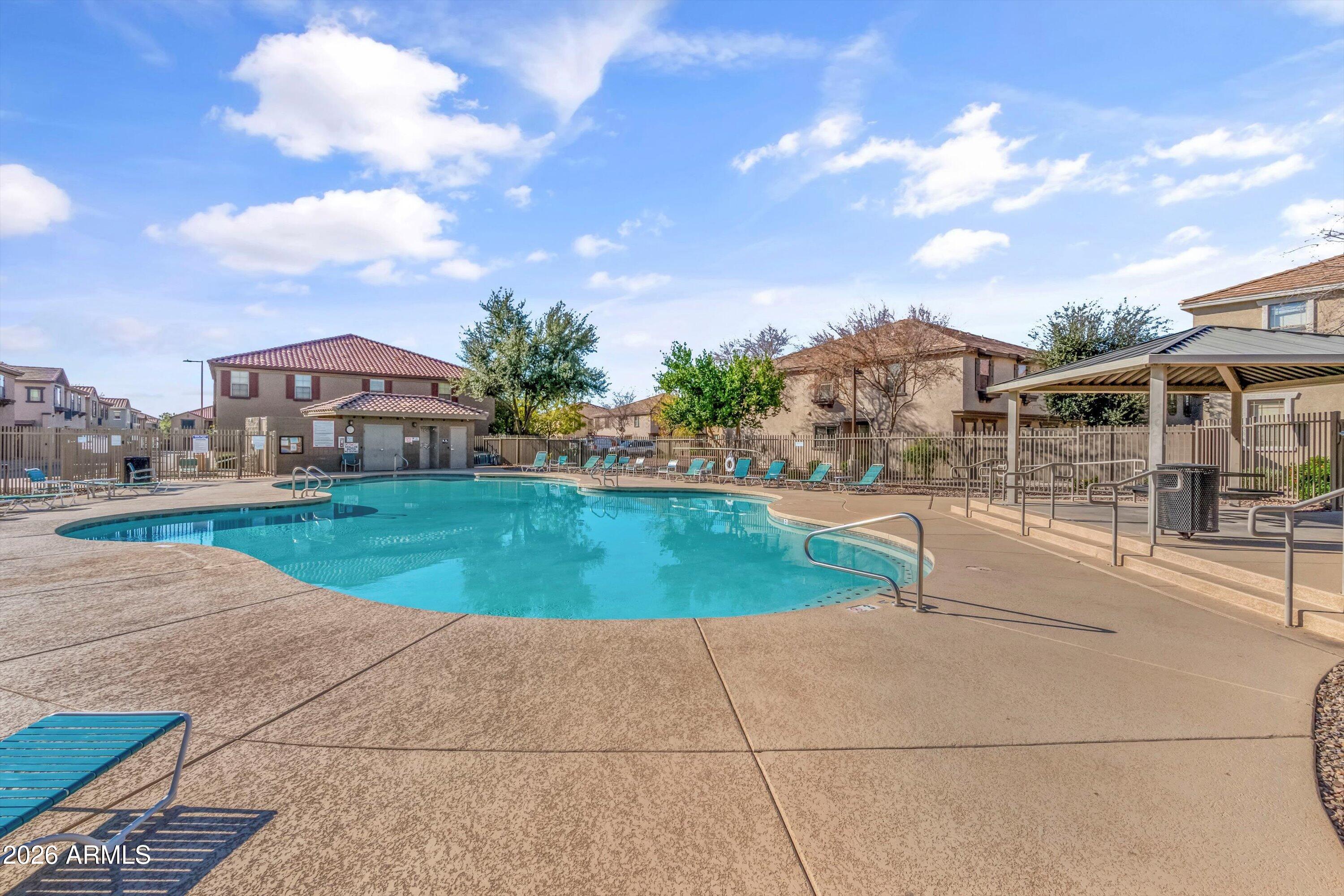1250 South Rialto, Unit 11 Mesa, AZ 85209 - Photo 20 of 21 a view of outdoor space yard and swimming pool