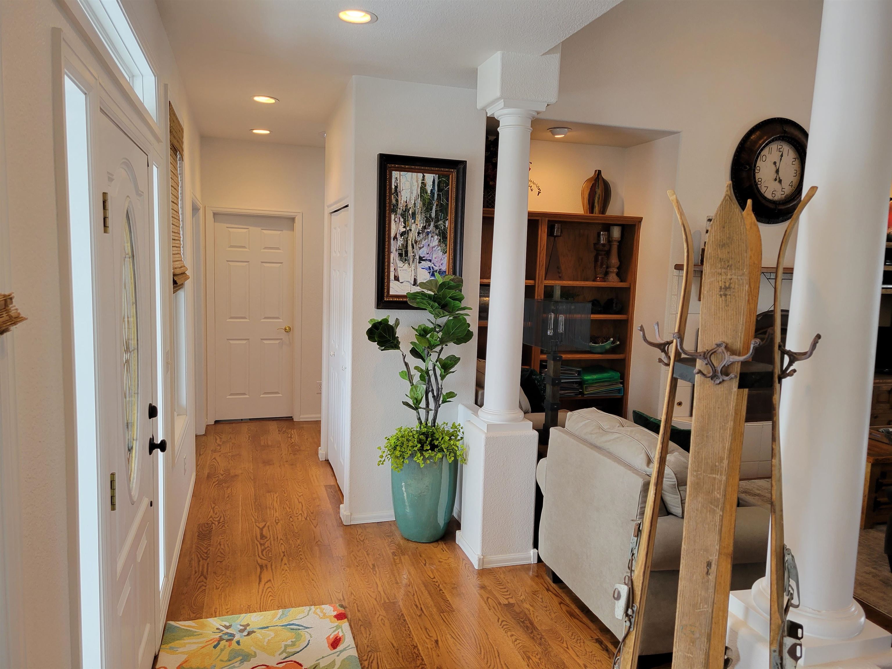 15753 Heavens View Road Cedaredge, CO 81413 - Photo 9 of 33 a view of an entryway with wooden floor
