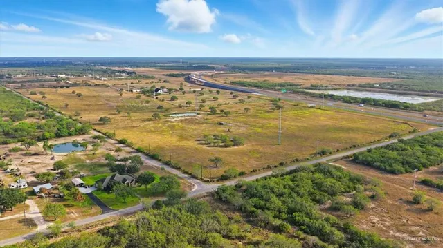 a view of an ocean and beach