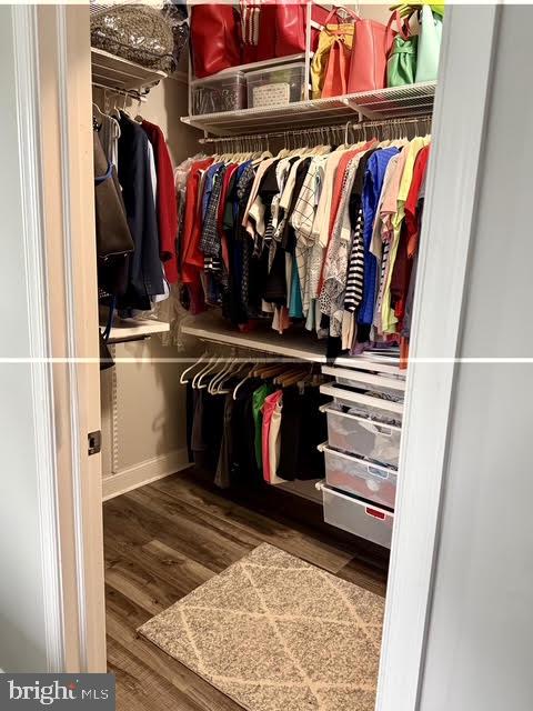 802 Devon Road Riverside, NJ 08075 - Photo 21 of 29 a view of walk in closet with clothes and shoes