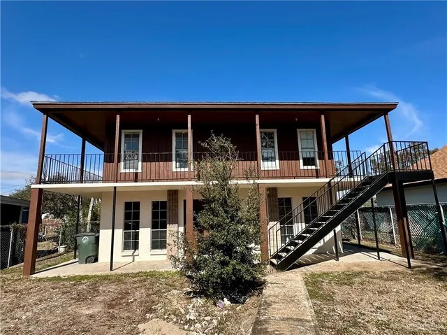 a front view of house