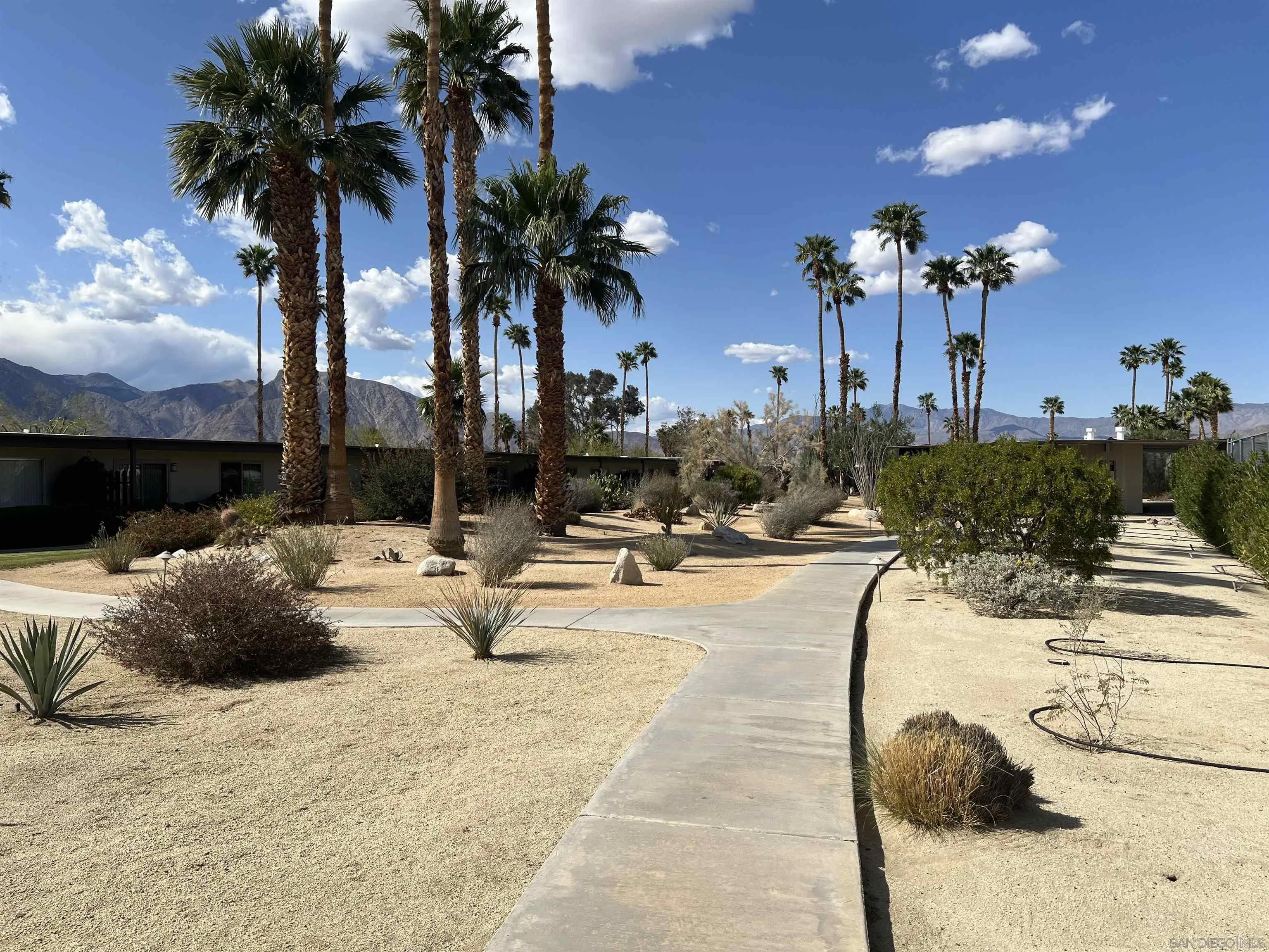 3189 Club Circle Borrego Springs, CA 92004 - Photo 26 of 30 a view of a swimming pool with a table and chairs
