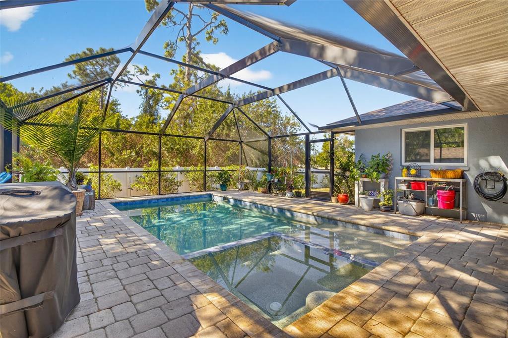 1632 Amstead Street Punta Gorda, FL 33980 - Photo 40 of 50 a view of a swimming pool with a patio