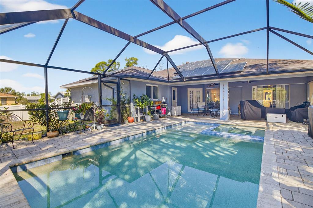 1632 Amstead Street Punta Gorda, FL 33980 - Photo 43 of 50 a view of outdoor space yard deck patio and swimming pool