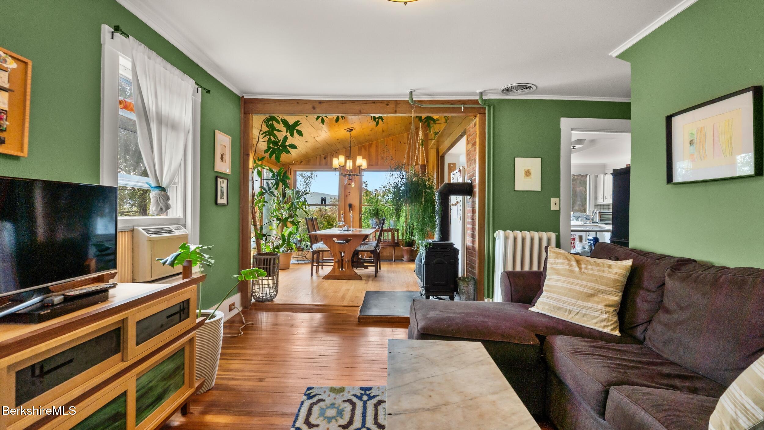 115 Baldwin Hill Road South Egremont, MA 01230 - Photo 18 of 36 a living room with furniture and a flat screen tv