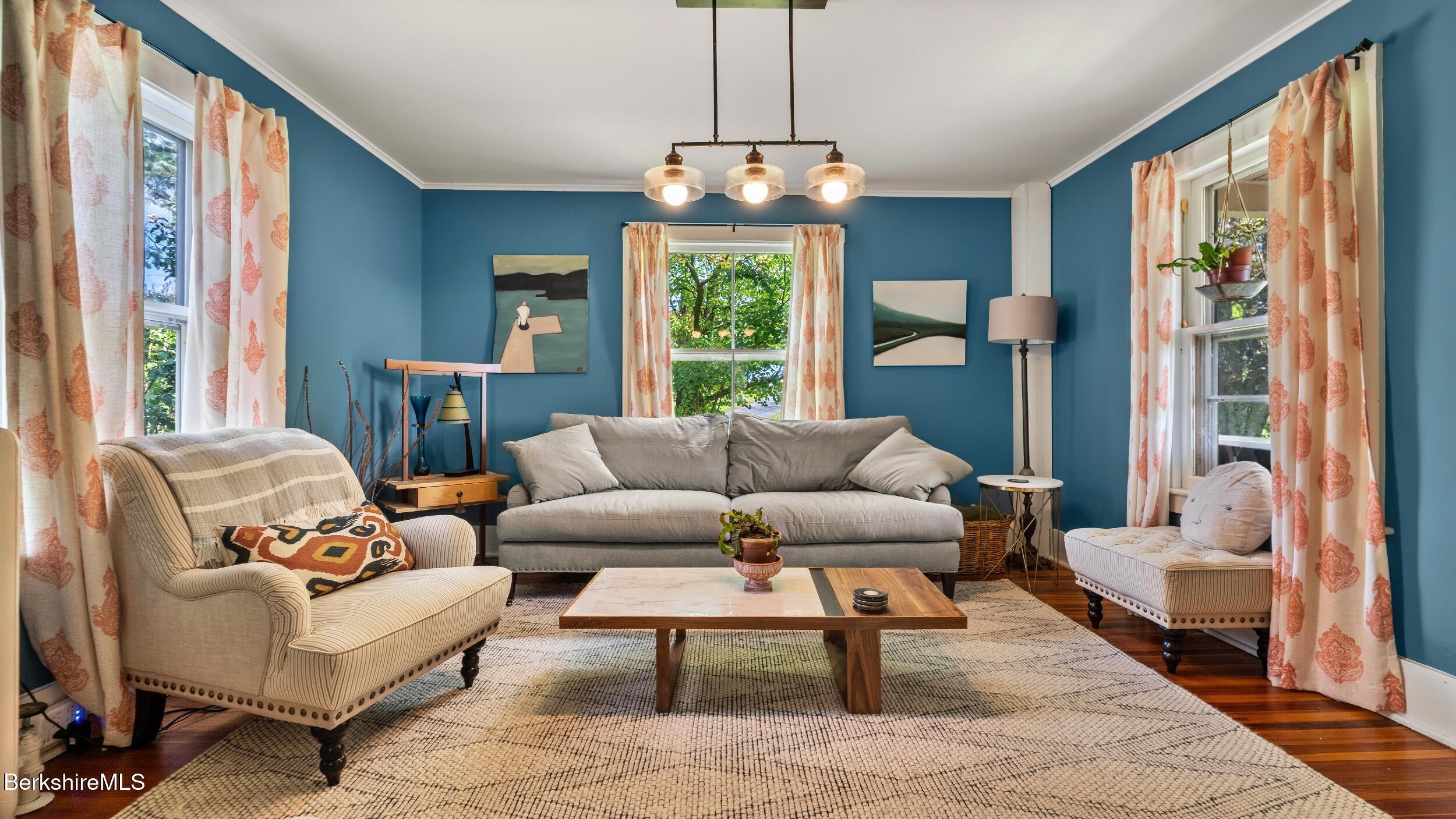 115 Baldwin Hill Road South Egremont, MA 01230 - Photo 21 of 36 a living room with furniture and a large window