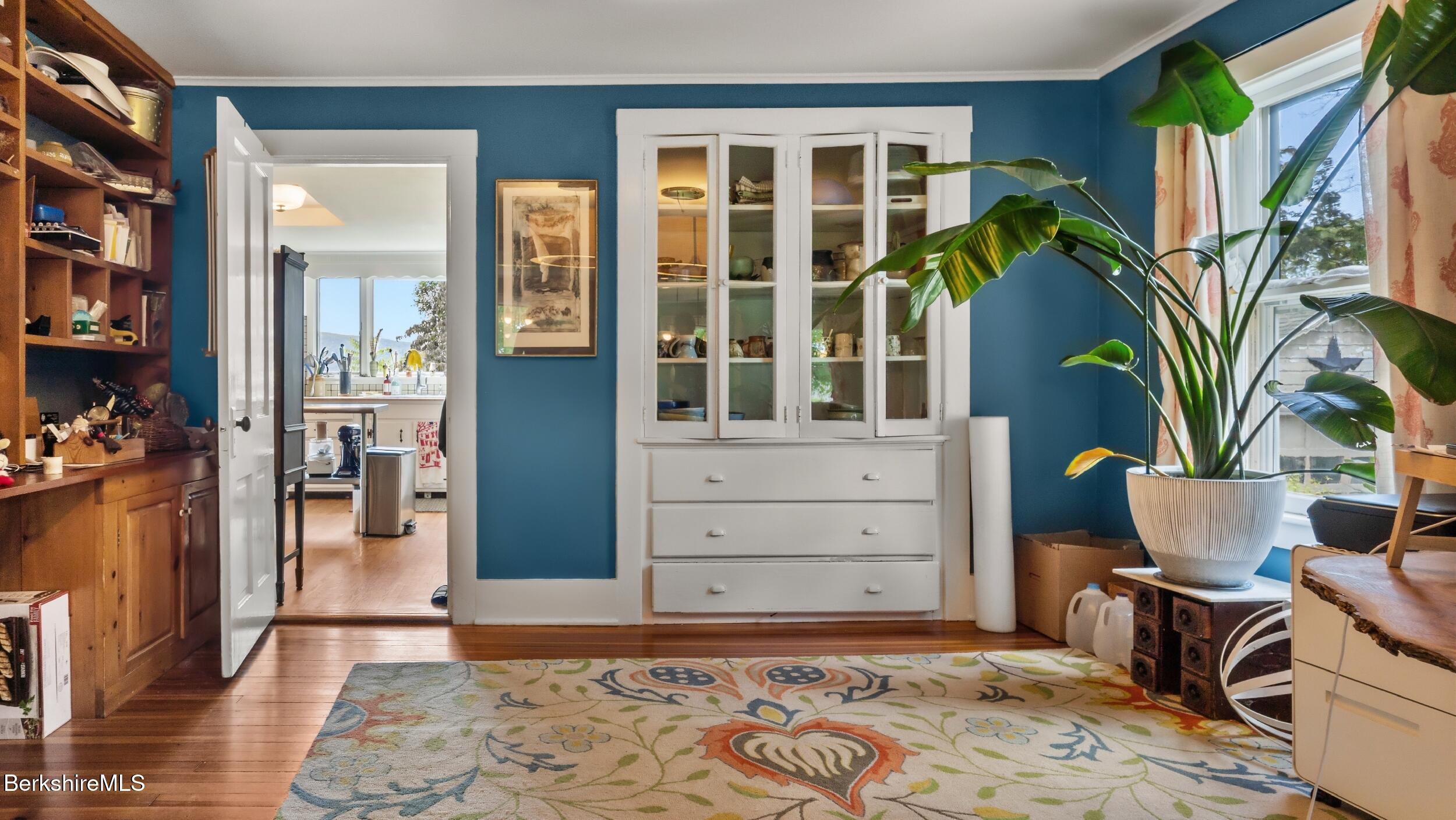 115 Baldwin Hill Road South Egremont, MA 01230 - Photo 24 of 36 a living room with furniture and a potted plant