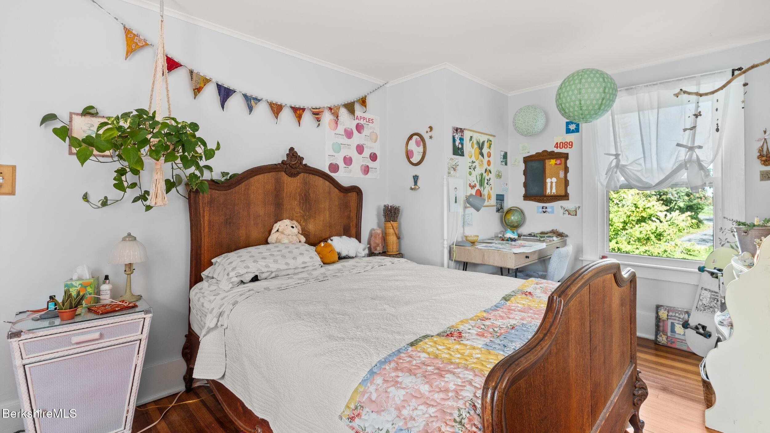 115 Baldwin Hill Road South Egremont, MA 01230 - Photo 32 of 36 a bedroom with bed and a window