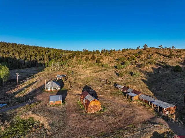 a view of a lake with a mountain