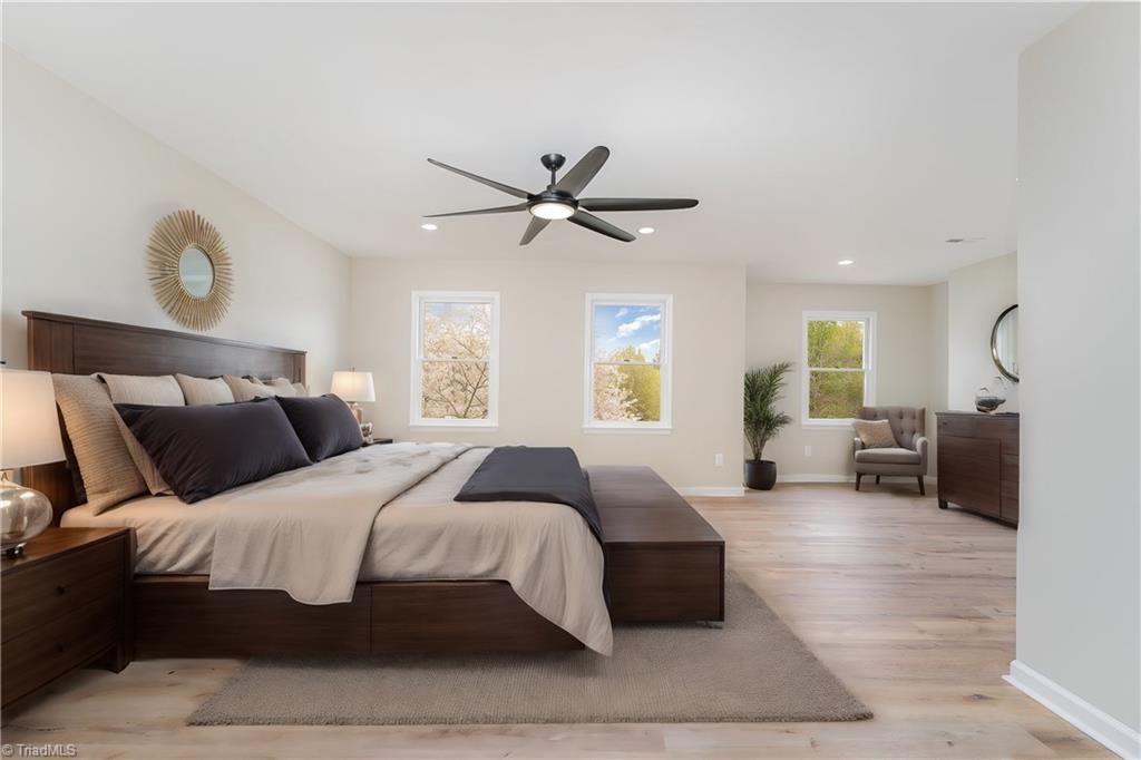 2804 Kings Mill Road Greensboro, NC 27407 - Photo 26 of 50 Primary Bedroom virtually staged