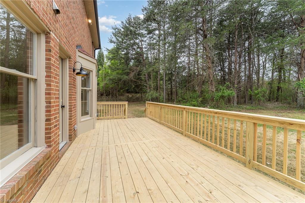 2804 Kings Mill Road Greensboro, NC 27407 - Photo 41 of 50 New back deck
